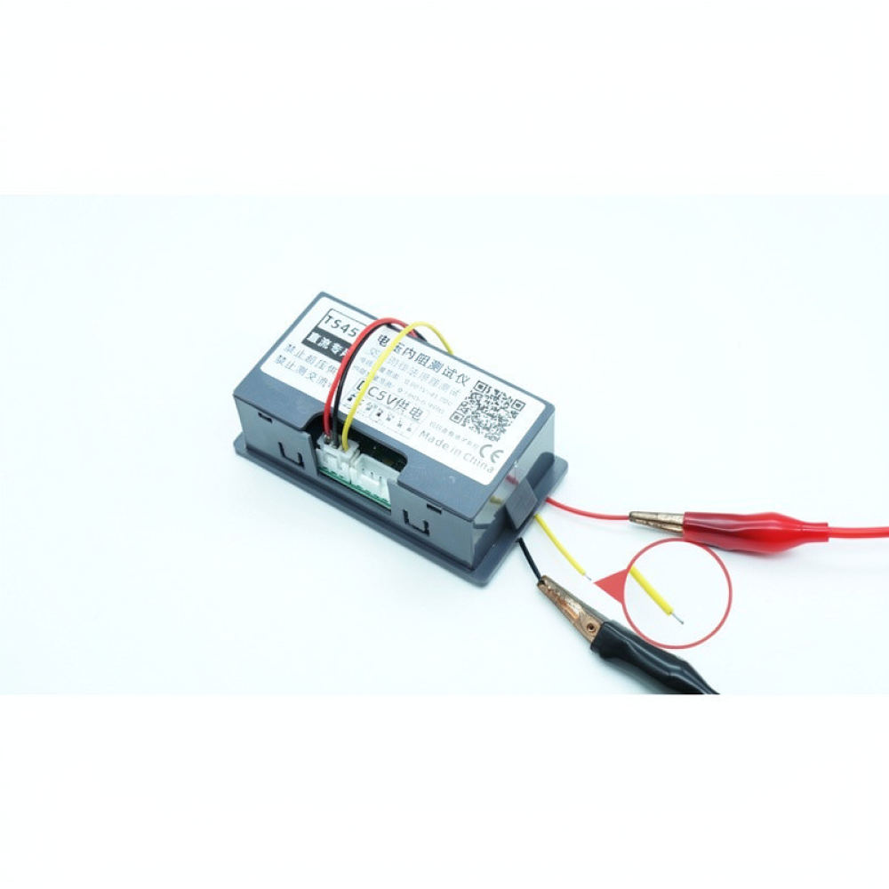 Battery Internal Resistance Tester Four Wire - Tester di tensione e resistenza interna