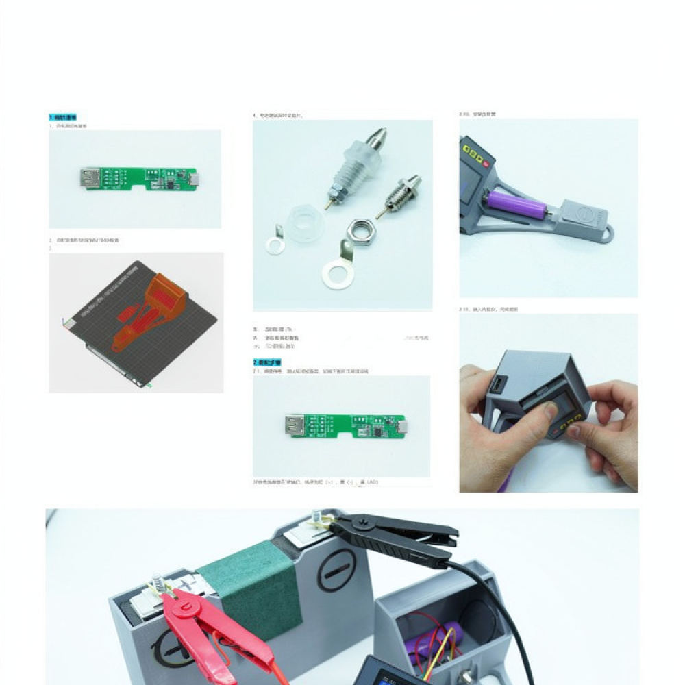 Tester di tensione e resistenz - Battery Internal Resistance Tester Four Wire recensione e prezzo