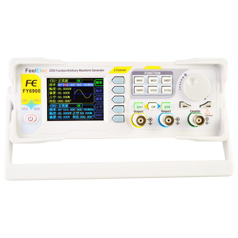 Generatore di segnali arbitrar - Dual Channel Arbitrary Waveform Function Generator 60Mhz recensione e prezzo