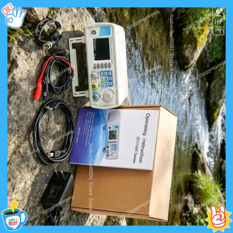 JDS6600 Generatore di segnali  - Dual Channel Arbitrary Waveform Function Generator 60Mhz recensione e prezzo